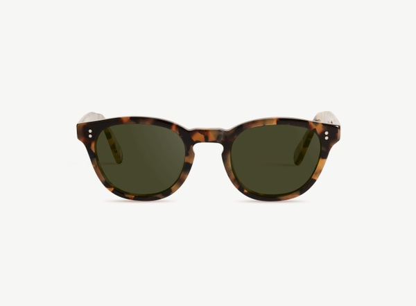 Front view of a pair of eyeglasses called the Character in Camo