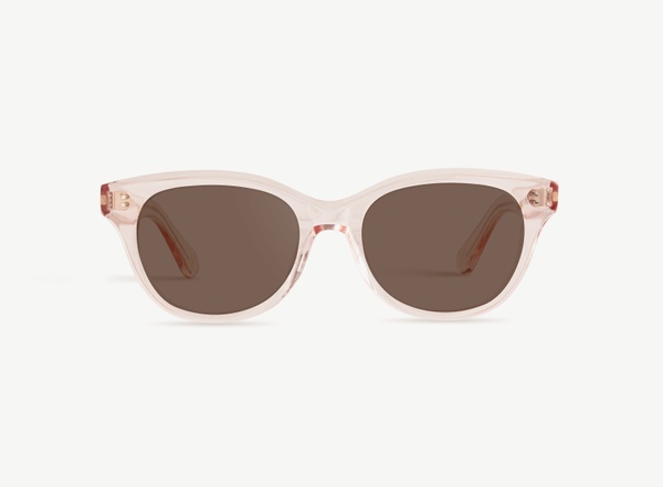 Front view of a pair of eyeglasses called the Soulmate in Soda