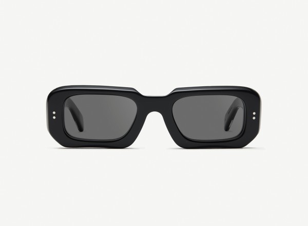 Front view of a pair of eyeglasses called the Ripple in Black