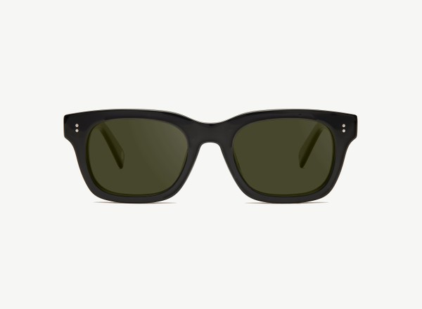 Front view of a pair of eyeglasses called the Partner in Black