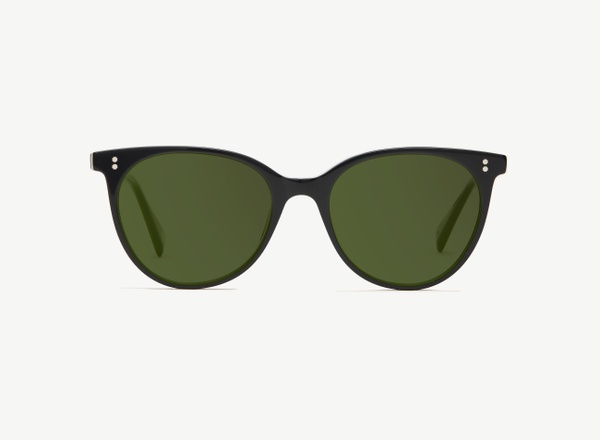 Front view of a pair of eyeglasses called the Perfumer in Black