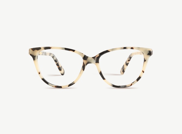 Front view of a pair of eyeglasses called the Cutie in Diorite