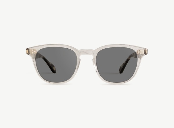 Front view of a pair of eyeglasses called the Believer in Frost