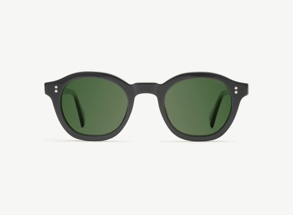 Front view of a pair of eyeglasses called the Designer in Black