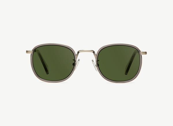 Front view of a pair of eyeglasses called the Diplomat in Shadow