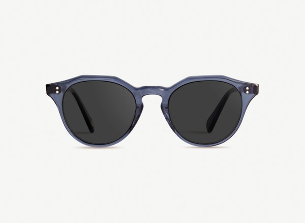Front view of a pair of eyeglasses called the Maestro in Midnight