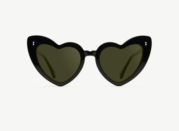 Front view of a pair of eyeglasses called the Donna in Black