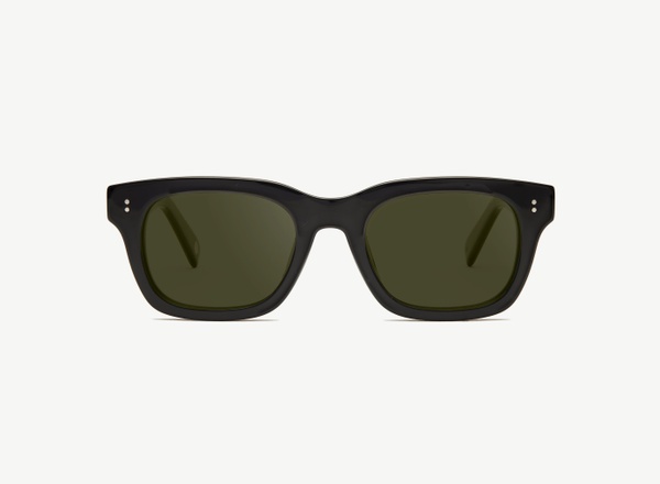 Front view of a pair of eyeglasses called the Partner in Black