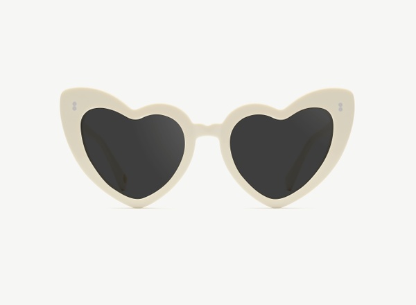 Front view of a pair of eyeglasses called the Donna in Pearl