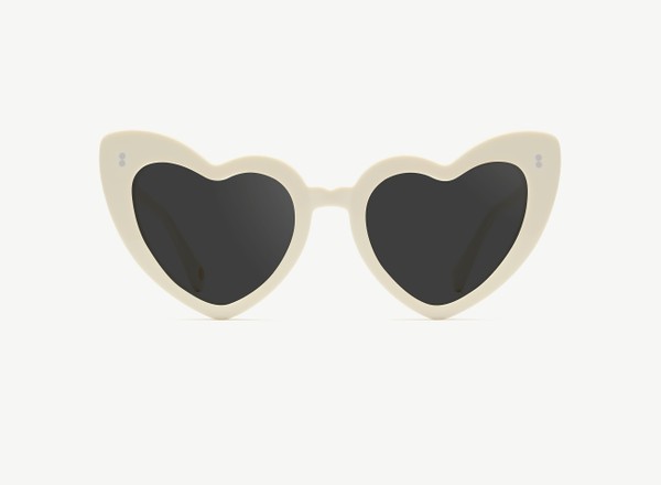 Front view of a pair of eyeglasses called the Donna in Pearl