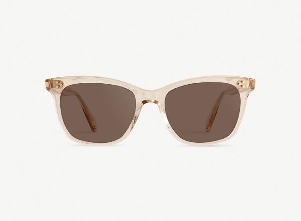 Front view of a pair of eyeglasses called the Model in Nude