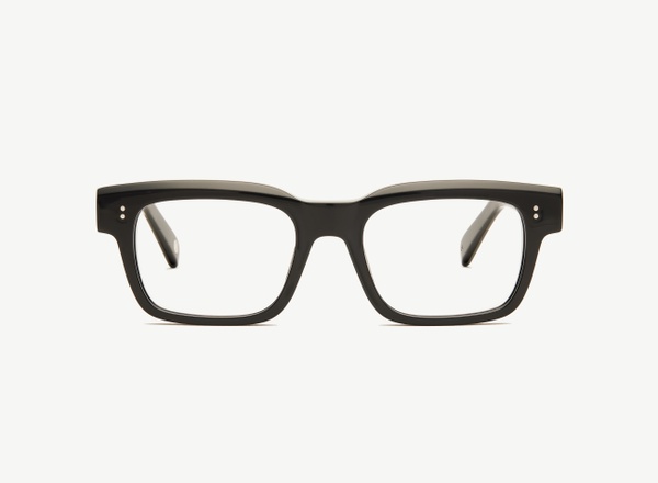 Front view of a pair of eyeglasses called the Expert in Black