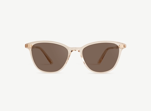 Front view of a pair of eyeglasses called the Dancer in Nude