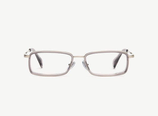 Front view of a pair of eyeglasses called the Pulse in Shadow