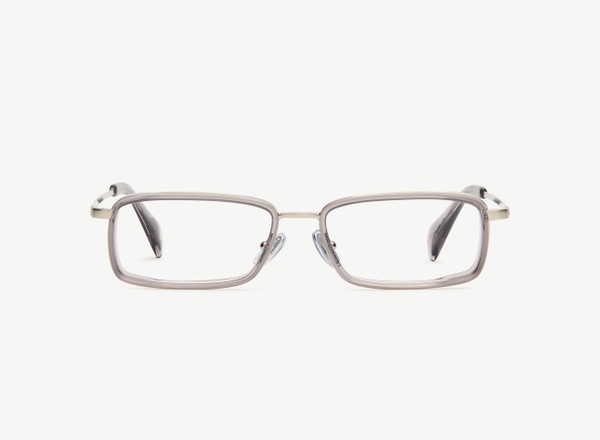 Front view of a pair of eyeglasses called the Pulse in Shadow