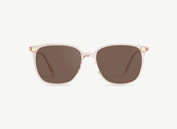 Front view of a pair of eyeglasses called the Fiance in Soda