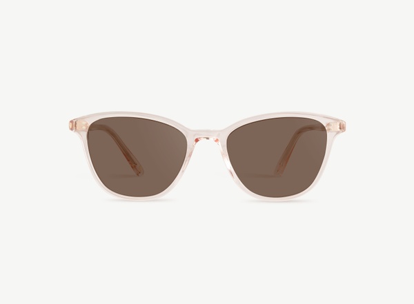 Front view of a pair of eyeglasses called the Dancer in Soda