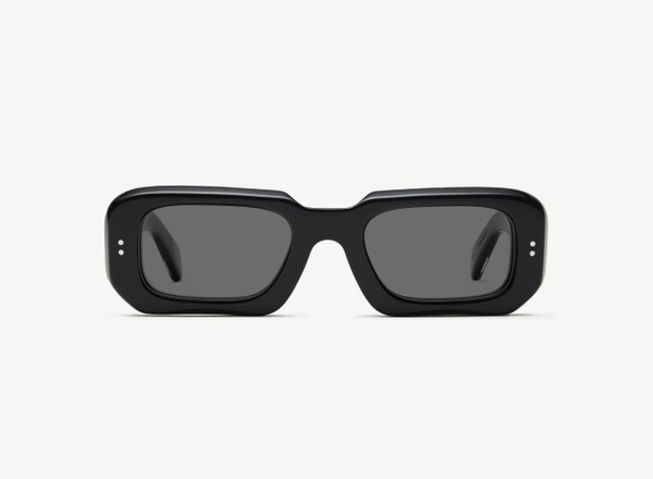Front view of a pair of eyeglasses called the Ripple in Black