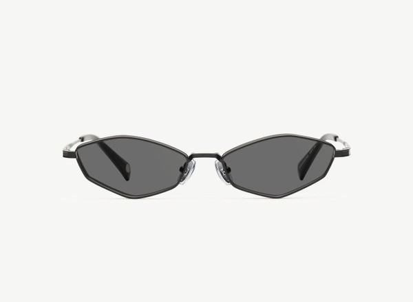 Front view of a pair of eyeglasses called the Duchess in Zirconium