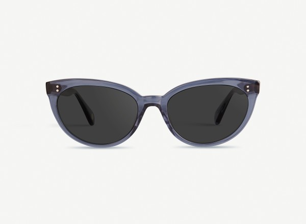 Front view of a pair of eyeglasses called the Idol in Midnight
