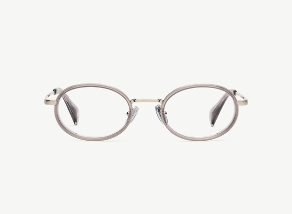 Front view of a pair of eyeglasses called the Vogue in Shadow