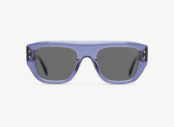 Front view of a pair of eyeglasses called the Stark in Midnight