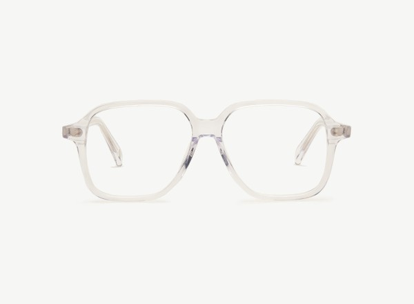 Front view of a pair of eyeglasses called the Legend in Crystal