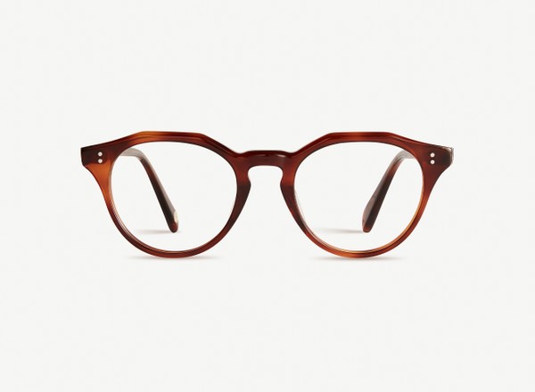 Front view of a pair of eyeglasses called the Maestro in Havana
