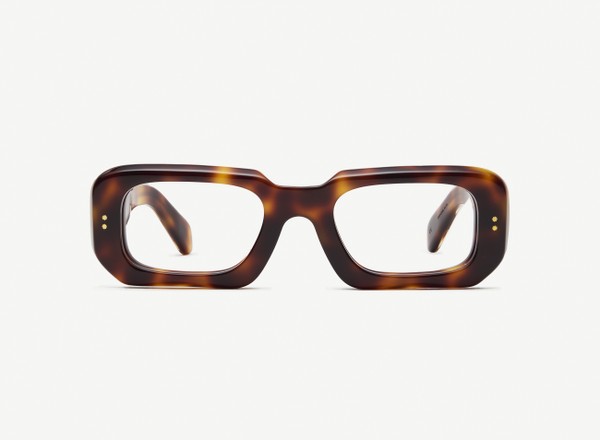 Front view of a pair of eyeglasses called the Ripple in Tortoiseshell