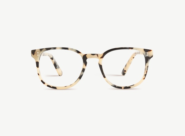 Front view of a pair of eyeglasses called the Superhero in Diorite