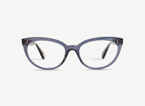Front view of a pair of eyeglasses called the Idol in Midnight