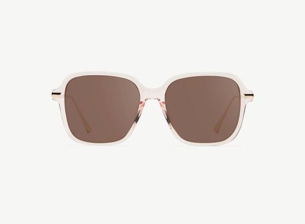 Front view of a pair of eyeglasses called the Lover in Soda