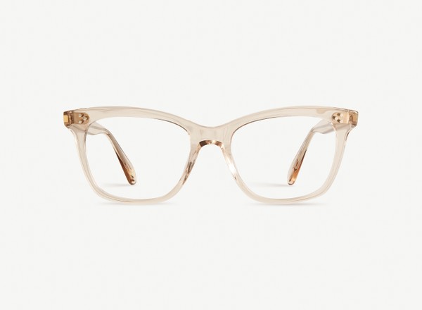Front view of a pair of eyeglasses called the Model in Nude