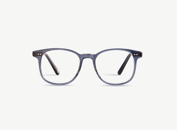 Front view of a pair of eyeglasses called the Wonder in Midnight
