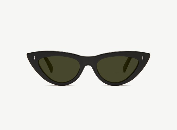 Front view of a pair of eyeglasses called the Beauty in Black