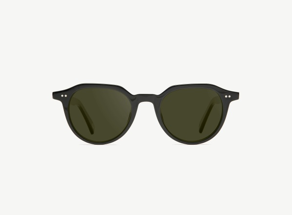 Front view of a pair of eyeglasses called the Director in Black