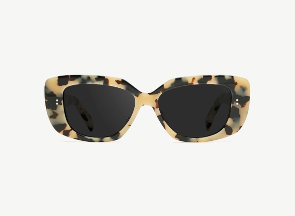 Front view of a pair of eyeglasses called the Actress in Diorite