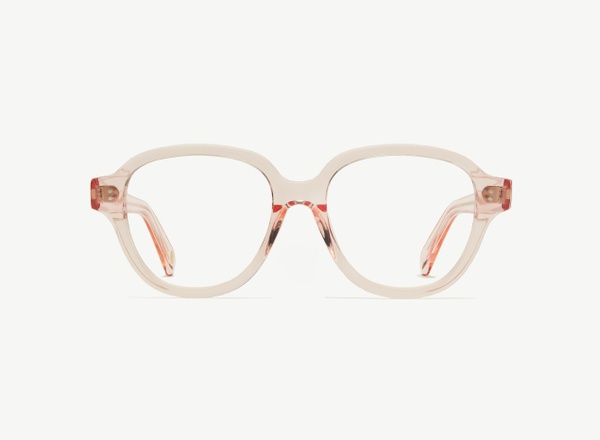 Front view of a pair of eyeglasses called the Altruist in Soda