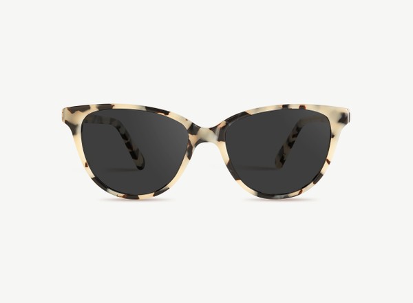 Front view of a pair of eyeglasses called the Cutie in Diorite