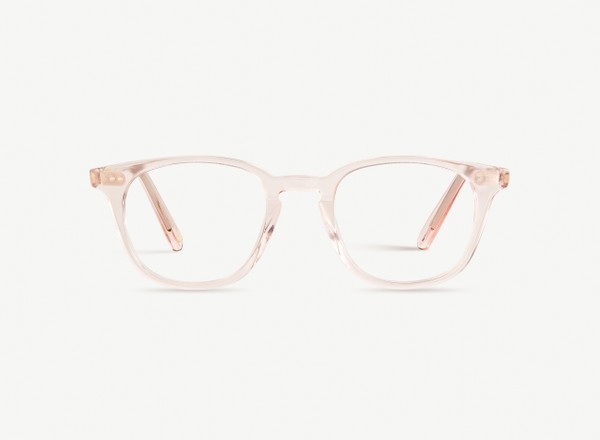 Front view of a pair of eyeglasses called the Samaritan in Soda