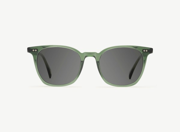 Front view of a pair of eyeglasses called the Pro in Jade