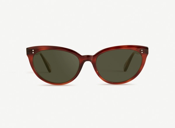 Front view of a pair of eyeglasses called the Idol in Havana