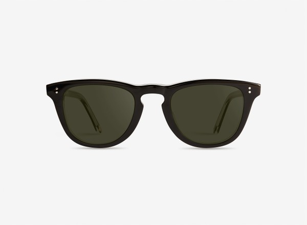 Front view of a pair of eyeglasses called the Pianist in Black
