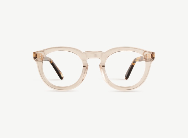 Front view of a pair of eyeglasses called the Charmer in Sunset