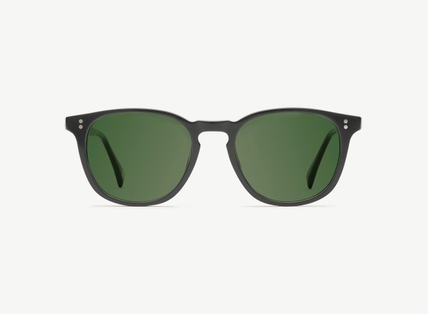 Front view of a pair of eyeglasses called the Pal in Black