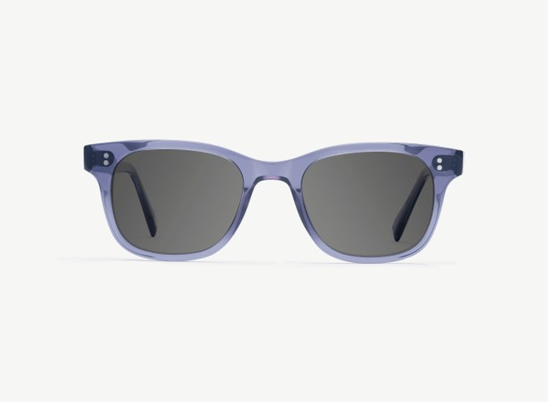 Front view of a pair of eyeglasses called the Creator in Midnight
