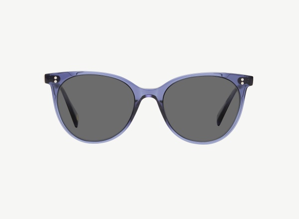 Front view of a pair of eyeglasses called the Perfumer in Midnight