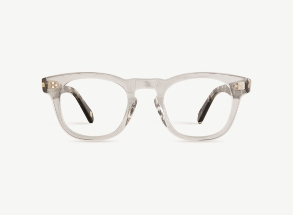 Front view of a pair of eyeglasses called the Diva in Frost