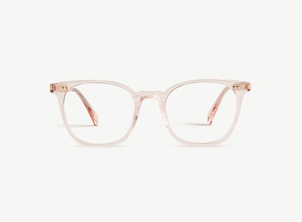 Front view of a pair of eyeglasses called the Pro in Soda