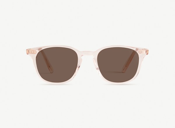 Front view of a pair of eyeglasses called the Samaritan in Soda